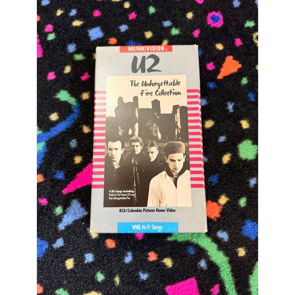 U2 The unforgettable Fire Collection vhs